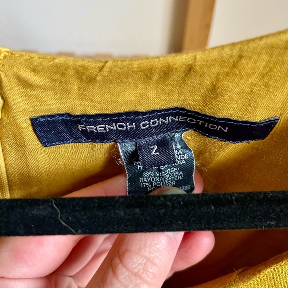 Vintage French Connection Mini Dress Size 2 - Picture 5 of 15